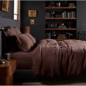 Parachute Home Cal King fitted sheet Raisin